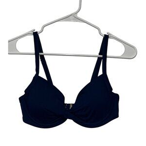 NWT Catalina Midnight Blue Underwire Adjustable Straps Women's Bikini Top Size X